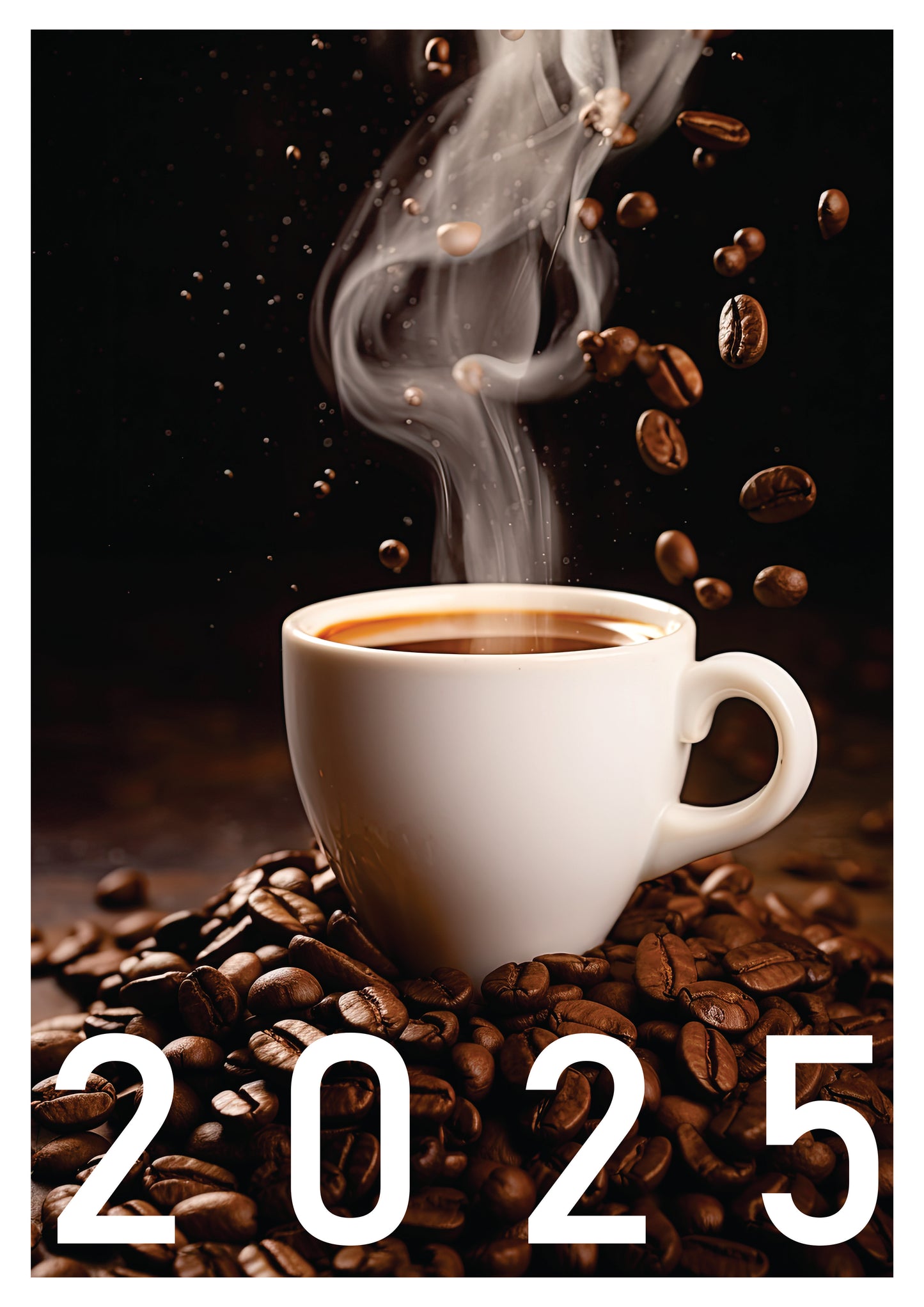 Kaffee Wandkalender