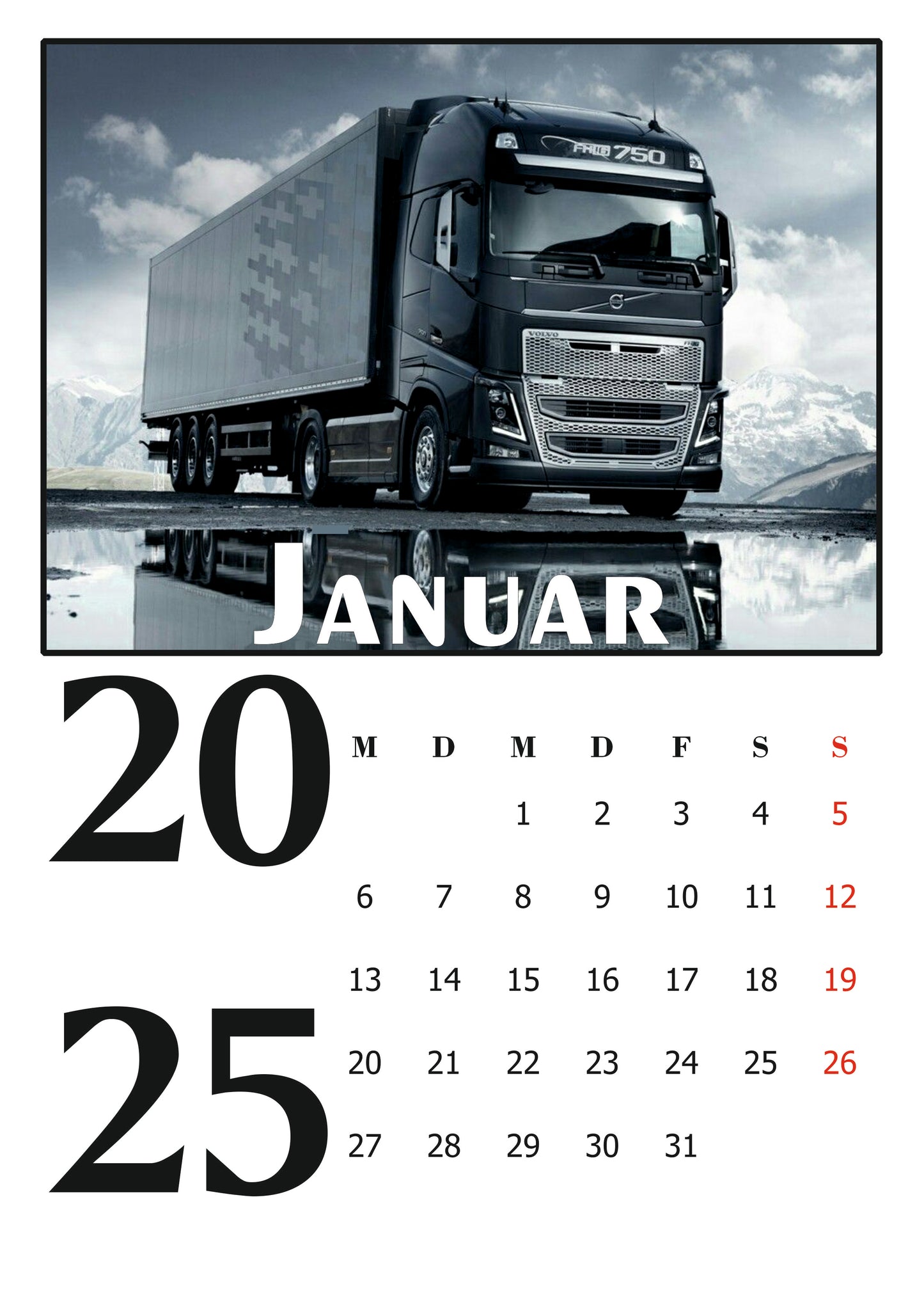 2025Wandkalender