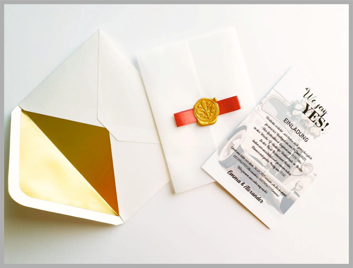 30 stk -Einzigartige, handgemachte Hochzeitskarten – Ein Hauch von Eleganz für euren großen TAG!