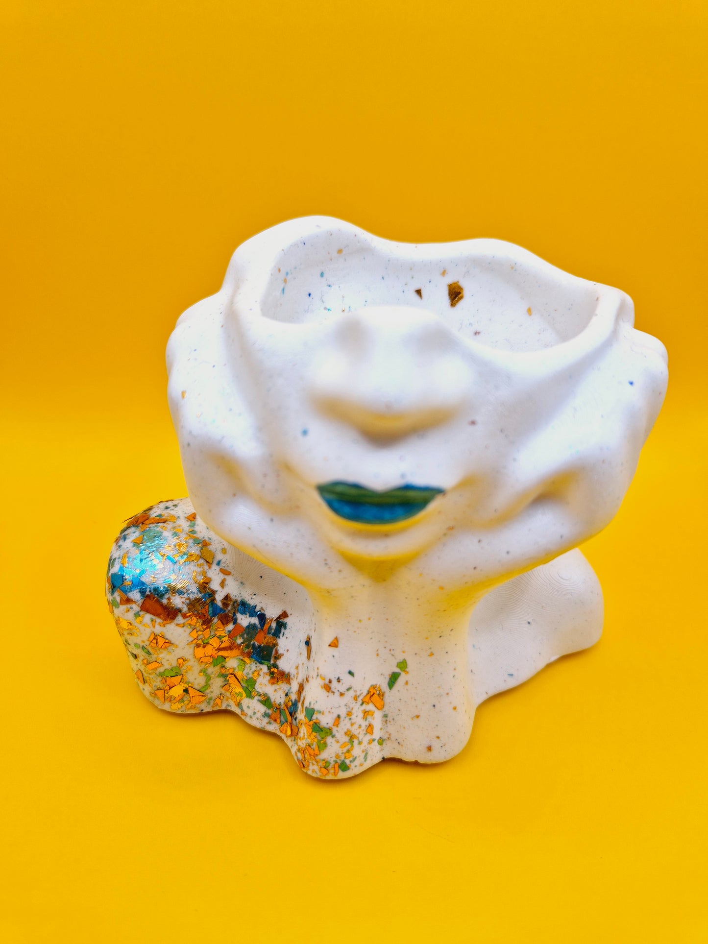 Gesichtsvase Dame Kopfvase | Moderne Vase | Minimalistische Kanne | Einzigartiges Wohndekor | Portraitvase | Statue abstrakte Figur