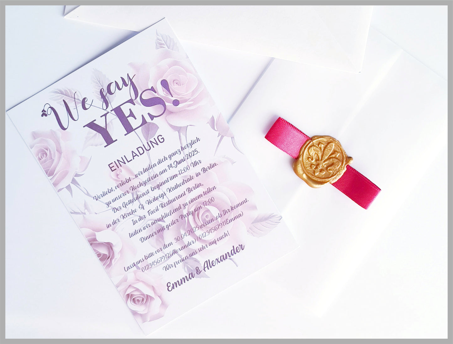 30 stk Einzigartige, HANDGEMACHTE Hochzeitskarten – Perfekt für euren besonderen Tag!
