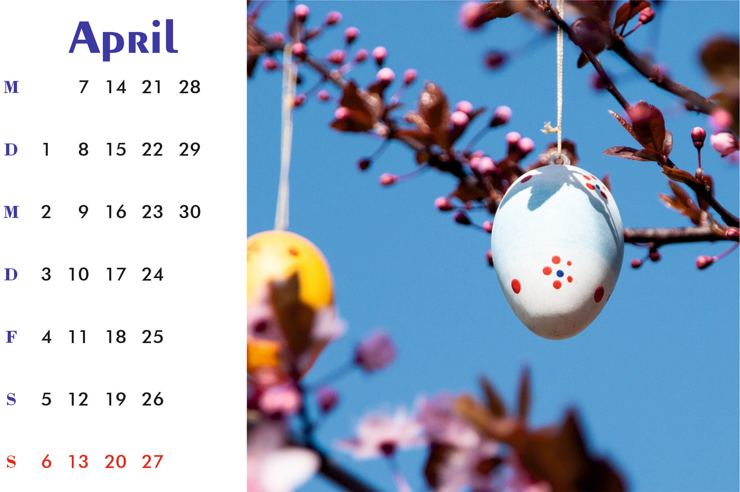 Natur Tischkalender