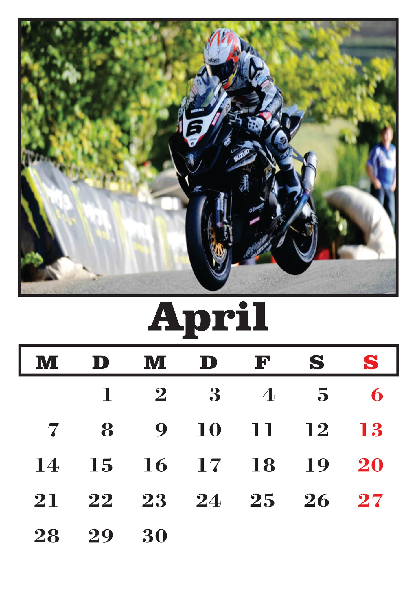 Motorrad Wandkalender