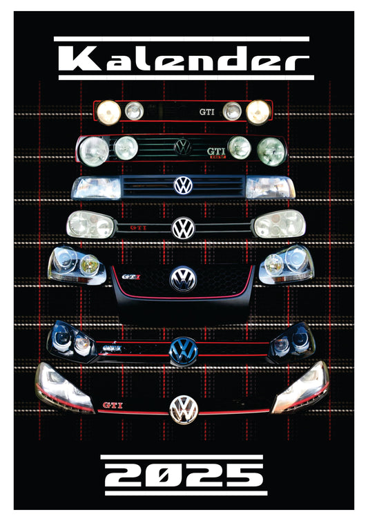 Wandkalender VW 2025 A4