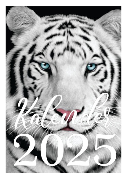 Weißer Tiger Wandkalender