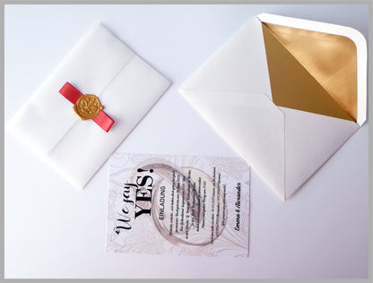 30 stk Einzigartige, HANDGEMACHTE Hochzeitskarten – Ein einzigartiges Design für euren unvergesslichen Tag!