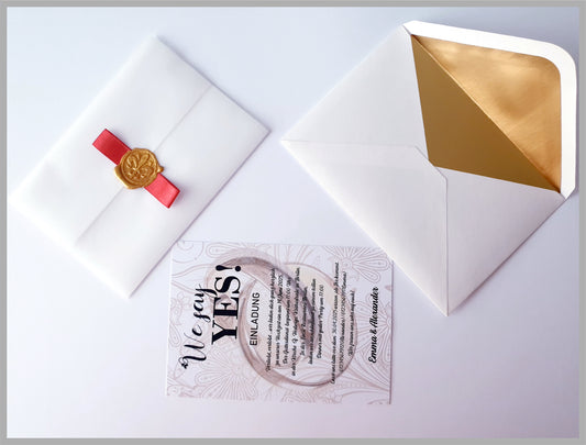 30 stk Einzigartige, HANDGEMACHTE Hochzeitskarten – Ein einzigartiges Design für euren unvergesslichen Tag!