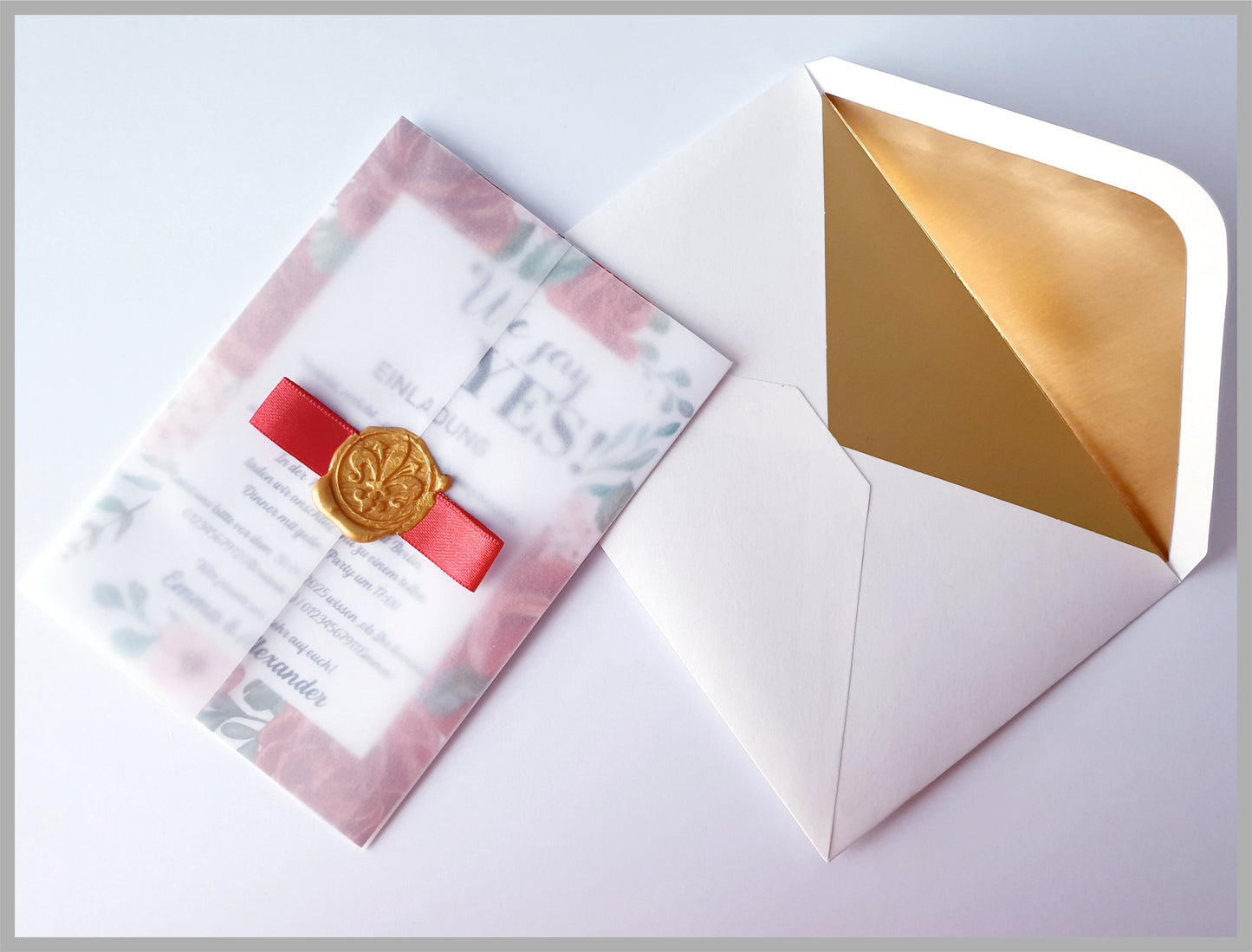30 stk Einzigartige, handgemachte Hochzeitskarten – Ein Ein einzigartiges Design für euren unvergesslichen Tag!