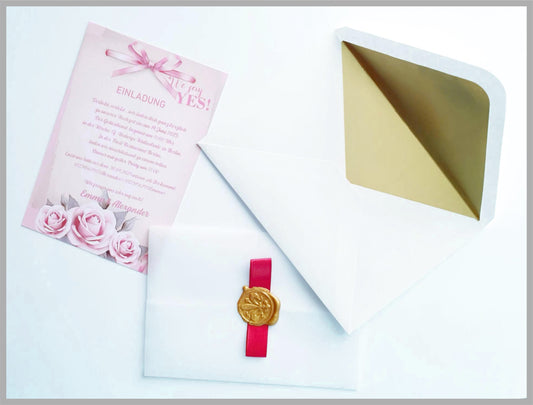 30 stk- Einzigartige, Handgemachte Hochzeitskarten – Perfekt für euren besonderen TAG!