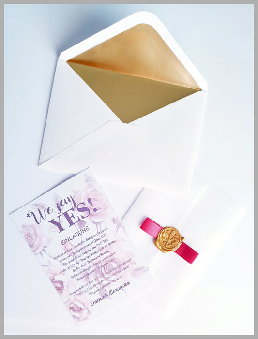 30 stk Einzigartige, HANDGEMACHTE Hochzeitskarten – Perfekt für euren besonderen Tag!