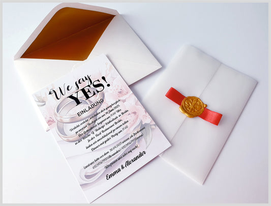 30 STK!!! Einzigartige, handgemachte Hochzeitskarten – Ein Hauch von Eleganz für euren großen TAG!