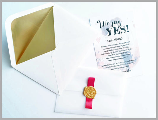 30 STK- Einzigartige, Handgemachte Hochzeitskarten – Perfekt für euren besonderen Tag!