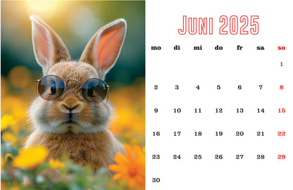 Kaninchen Tischkalender