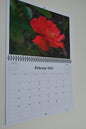 Blumen Faltkalender