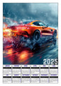 Magnetischer Küchenkalender