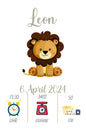 Wallbild Leon