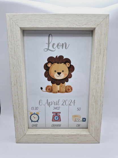 Wallbild Leon