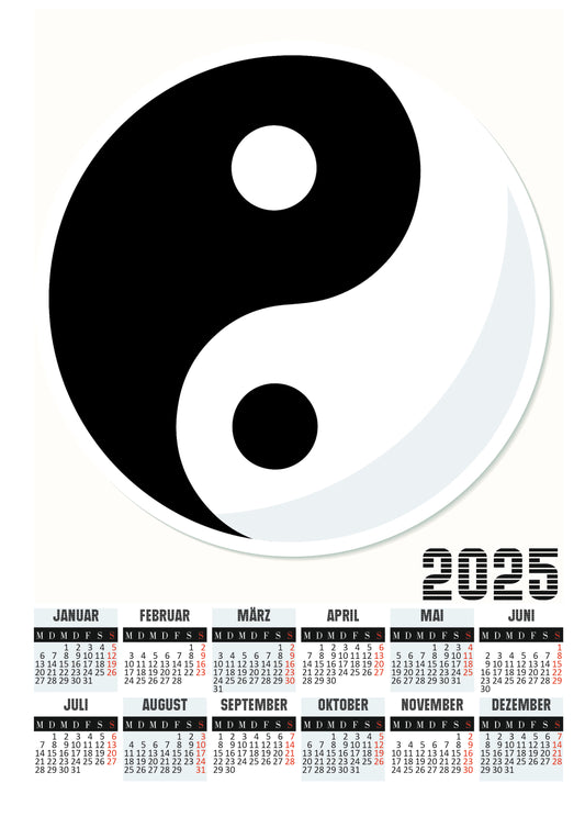 Yin & Yang Magnetkalender