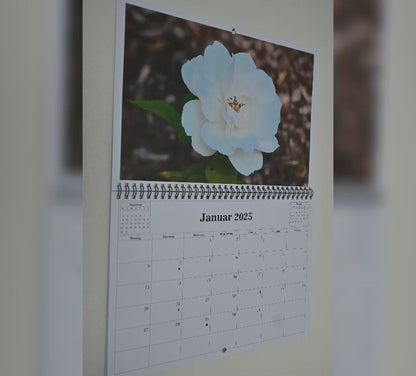 Blumen Faltkalender