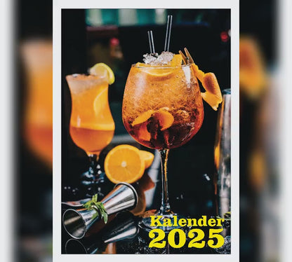 Cocktails Wandkalender