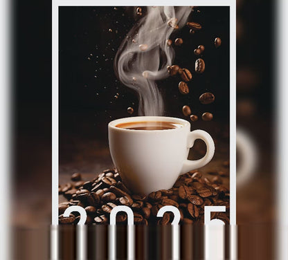 Kaffee  Wandkalender